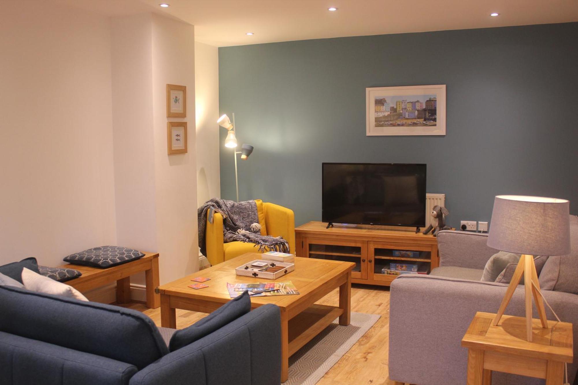 Stylish Flat In Central Tenby & Free Parking Eksteriør billede